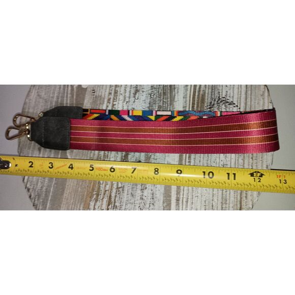 Replacement Wide Shoulder Bag Shoulder Strap = Multi-colors - Picture 2 of 2